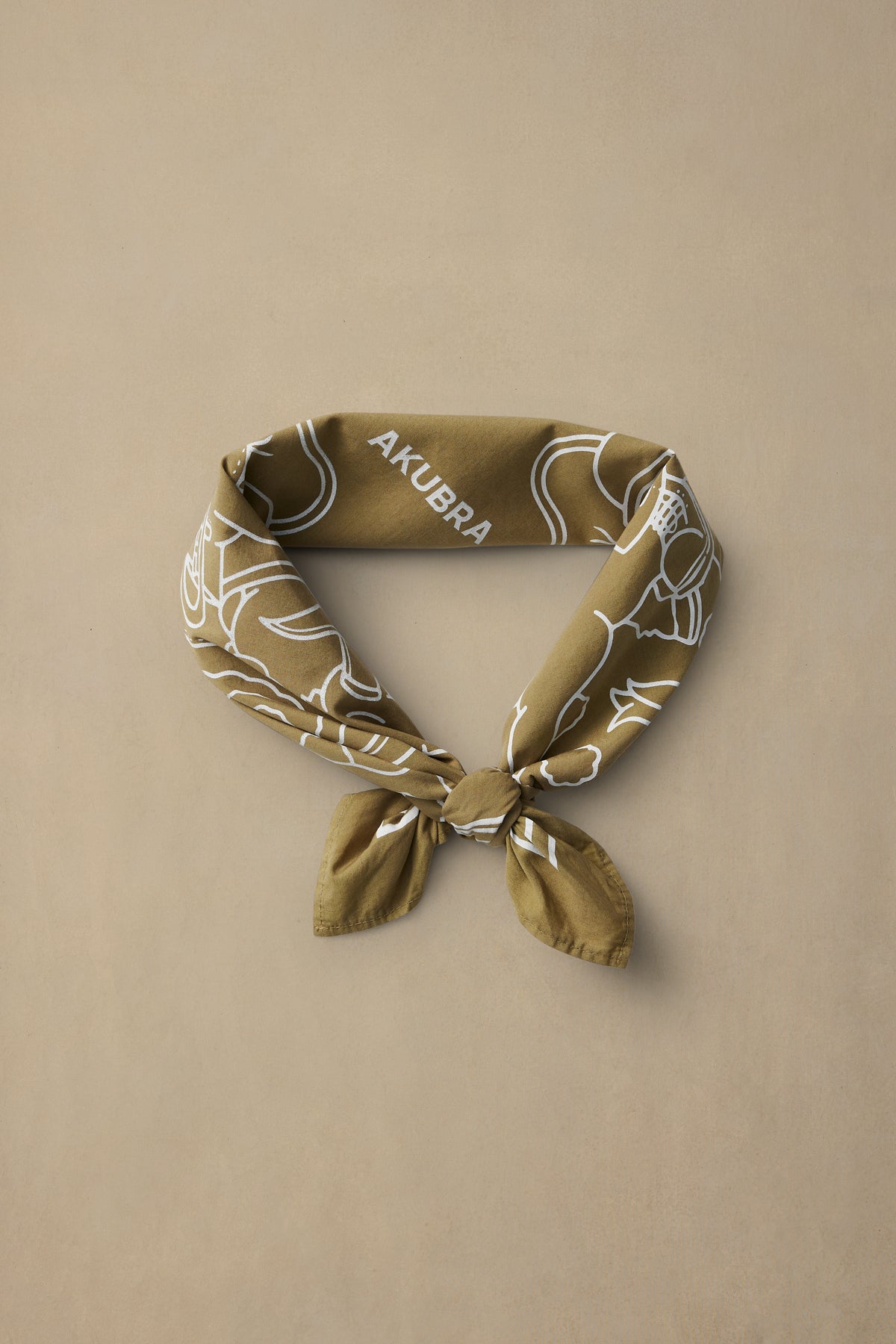 Bandana 004 - Akubra x Jake Ross - Yarra Green