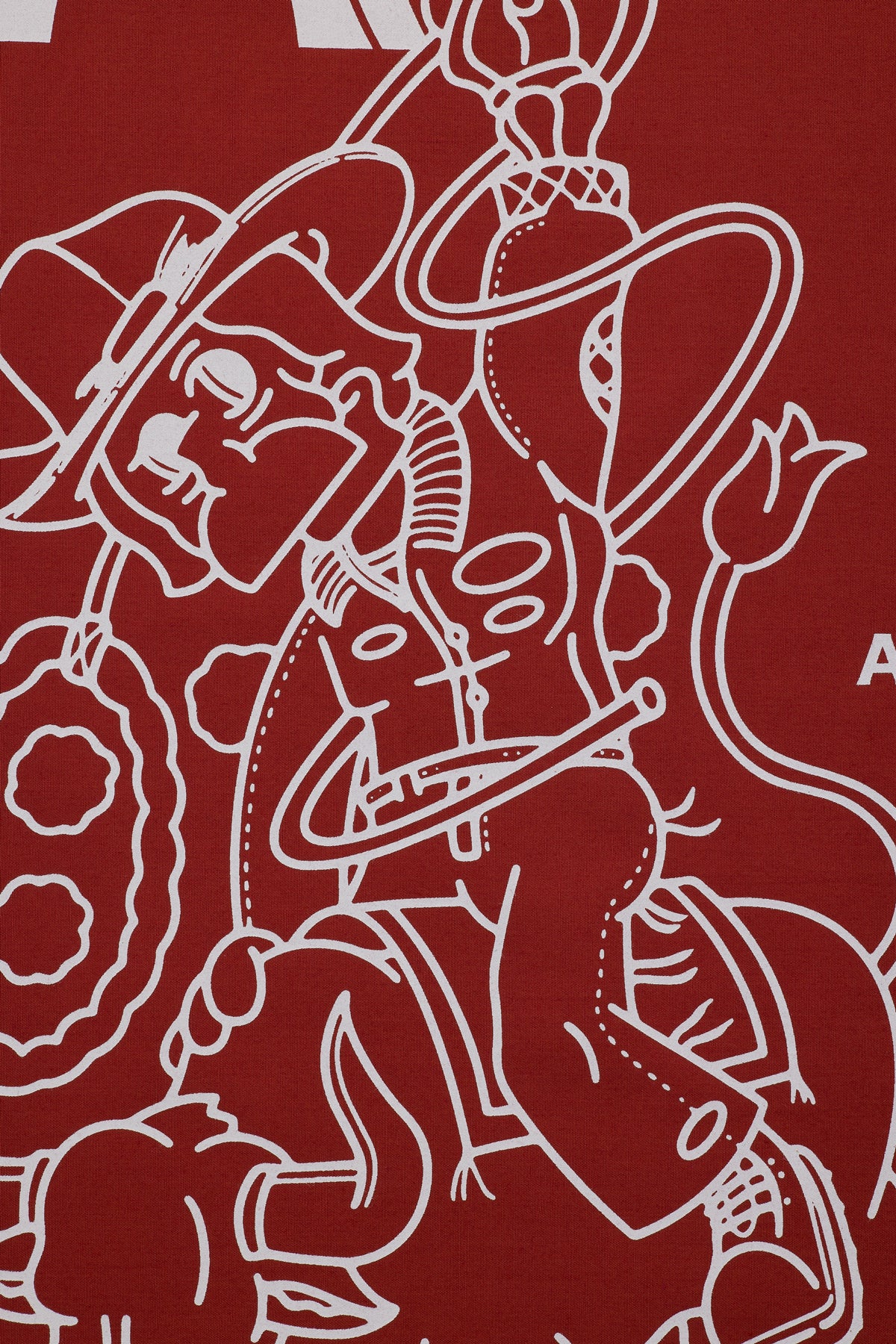 Bandana 006 - Akubra x Jake Ross - Uluru Red