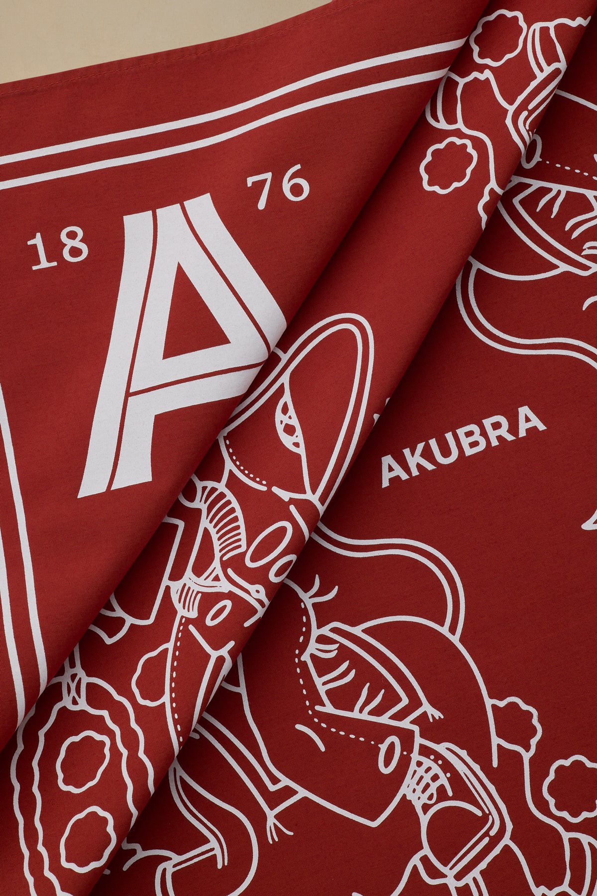 Bandana 006 - Akubra x Jake Ross - Uluru Red