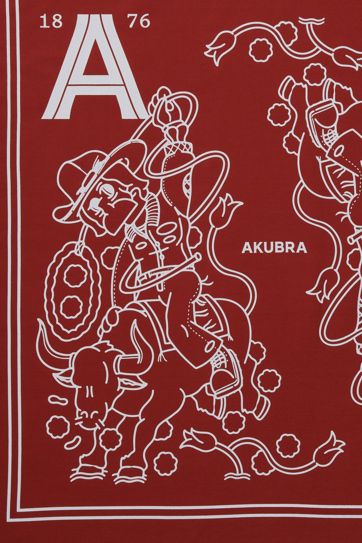 Bandana 006 - Akubra x Jake Ross - Uluru Red