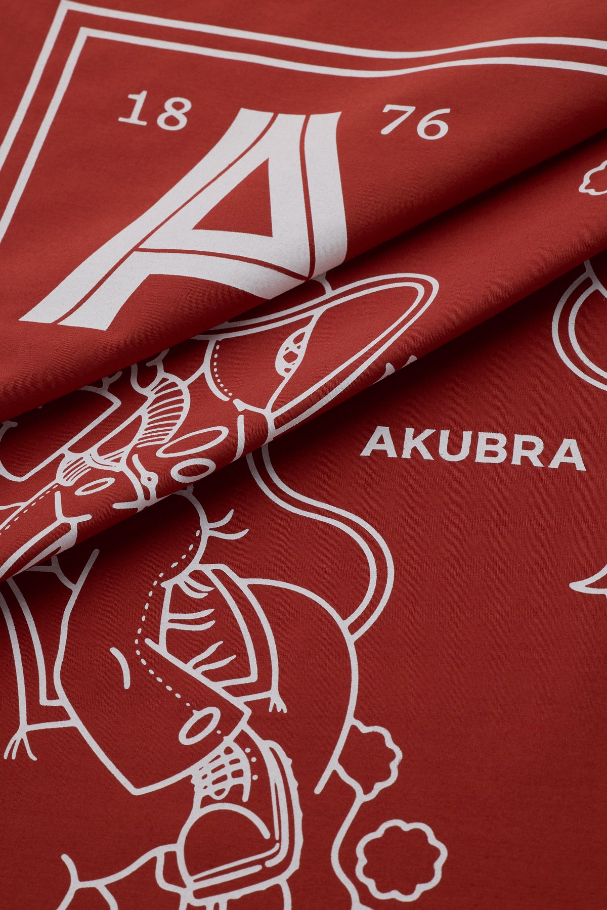 Bandana 006 - Akubra x Jake Ross - Uluru Red