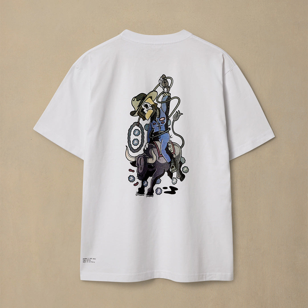 Akubra x Jake Ross – Limited Edition - Tee 002 - Rough Rider