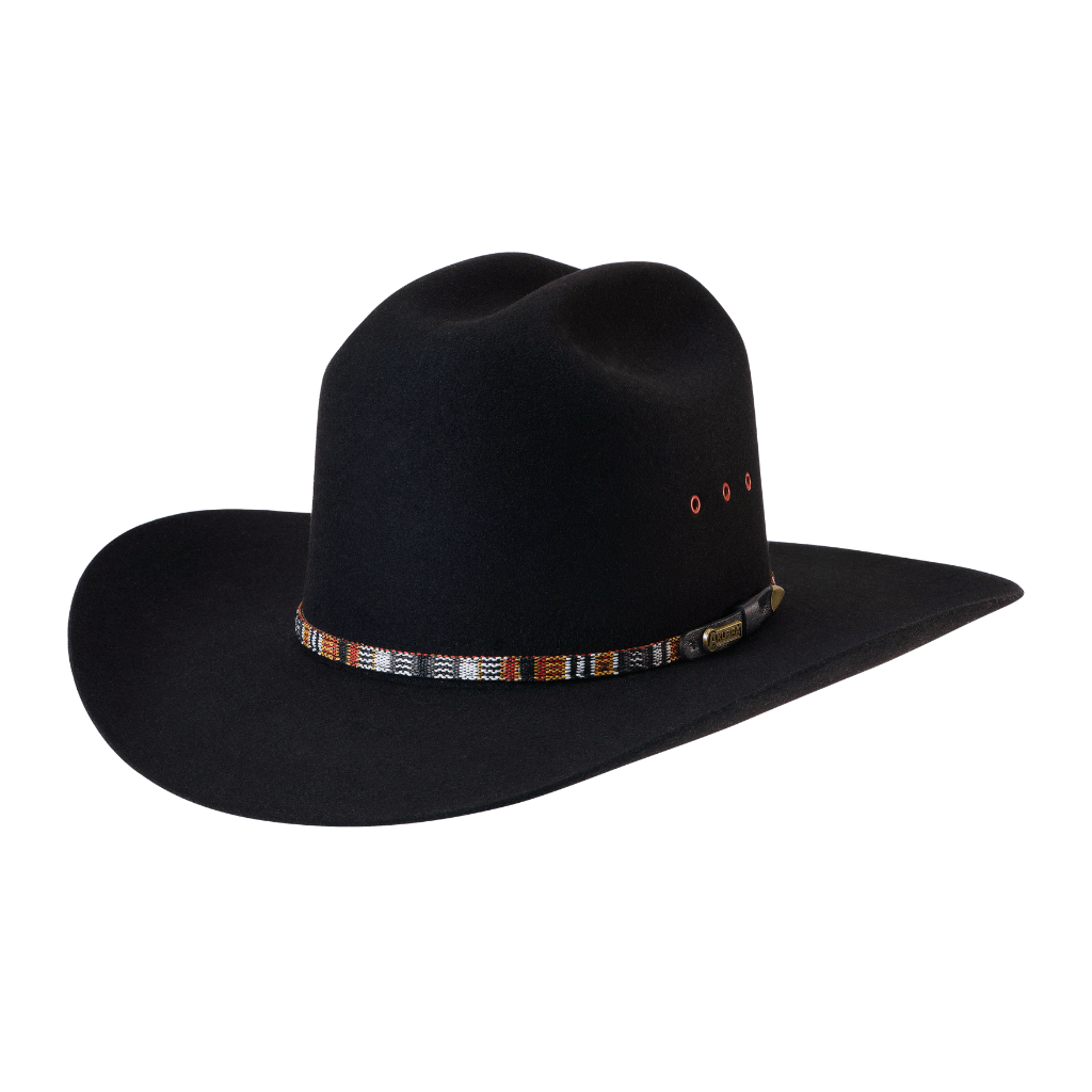 Script Akubra Bronco - Black - 53, 54, 55 & 56