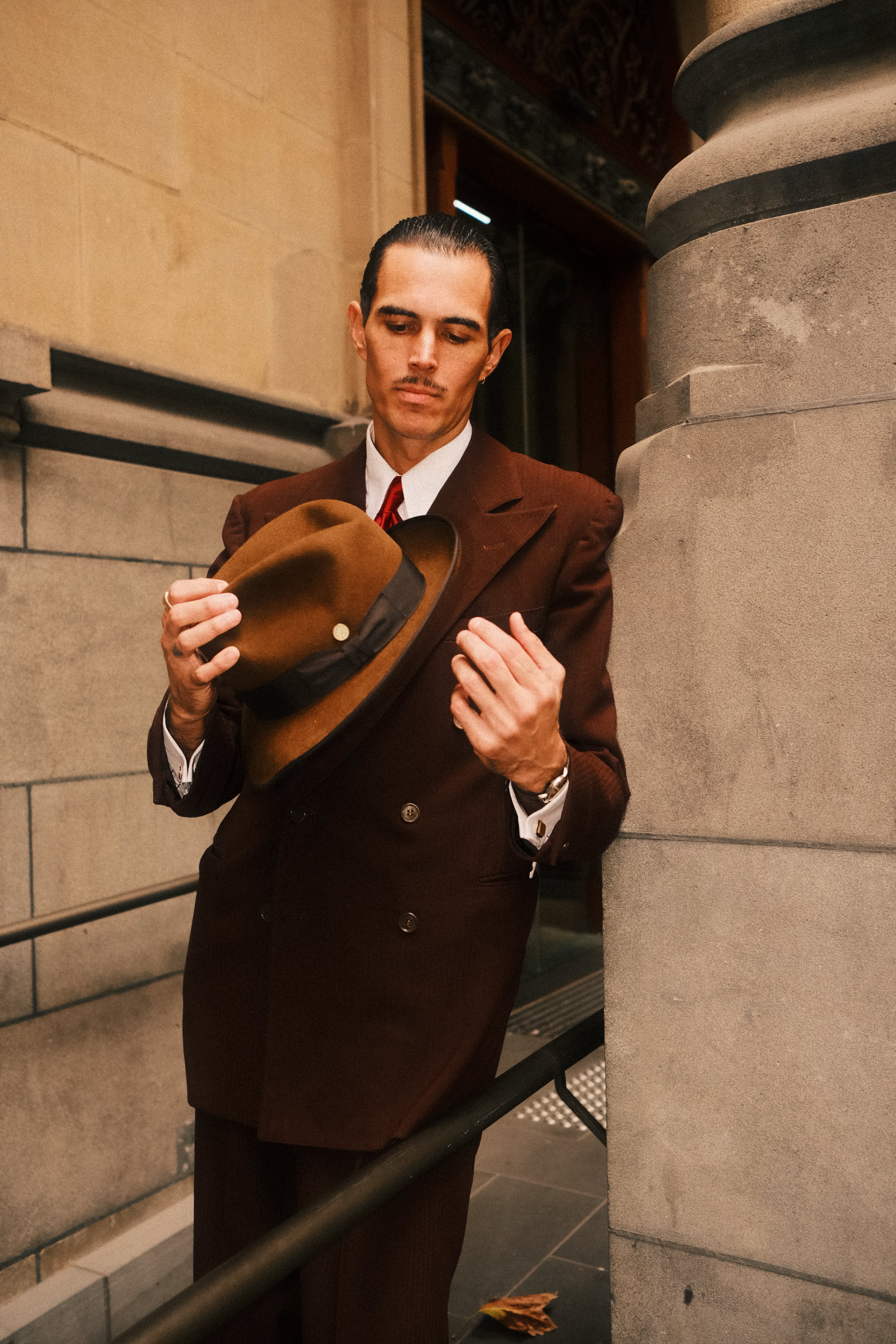 Dirk Willem Fourie in the Akubra Fedora No. 1