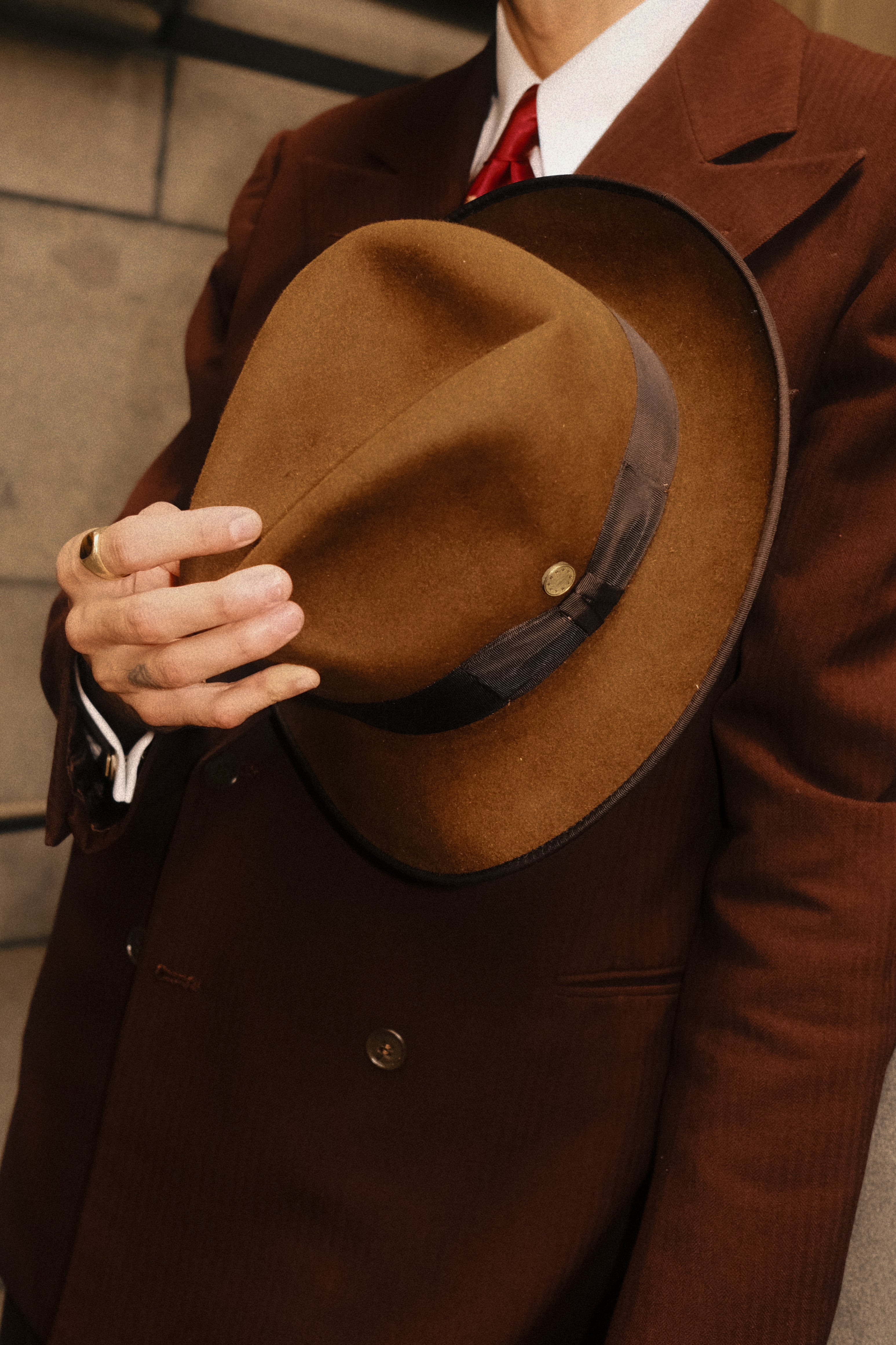 Dirk Willem Fourie in the Akubra Fedora No. 1