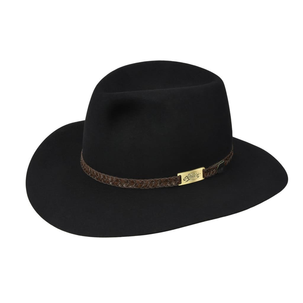 Avalon - Black | Akubra Hats.