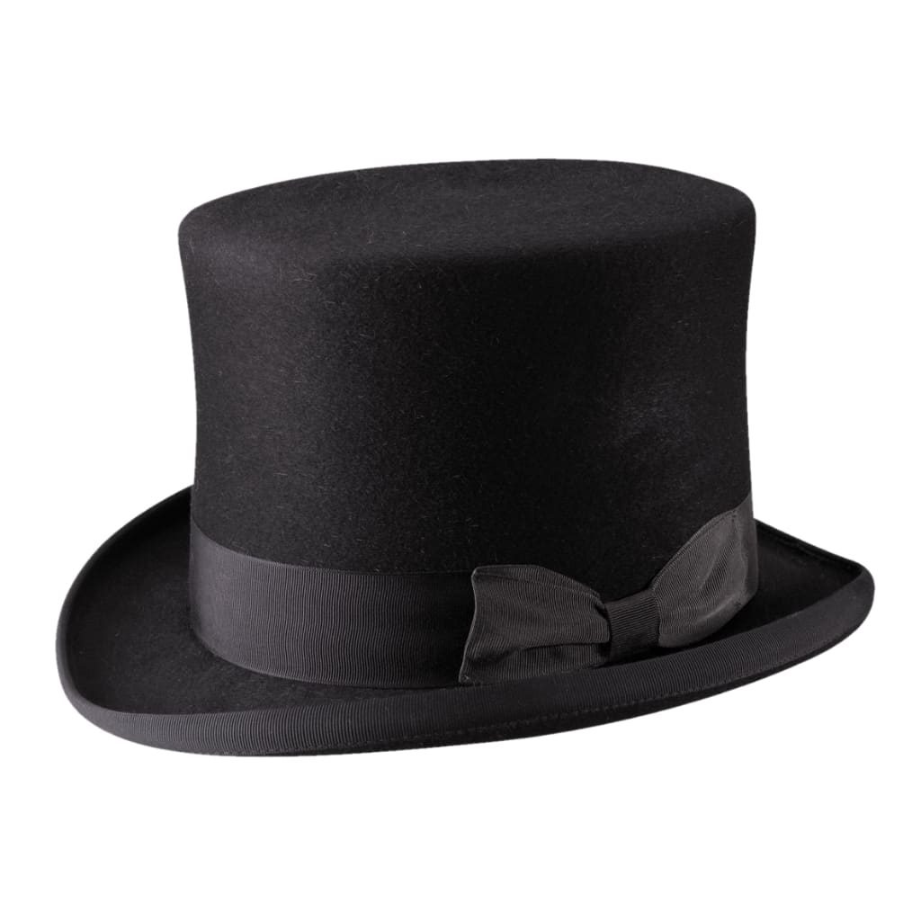 Akubra Hats - Top Hat - Black