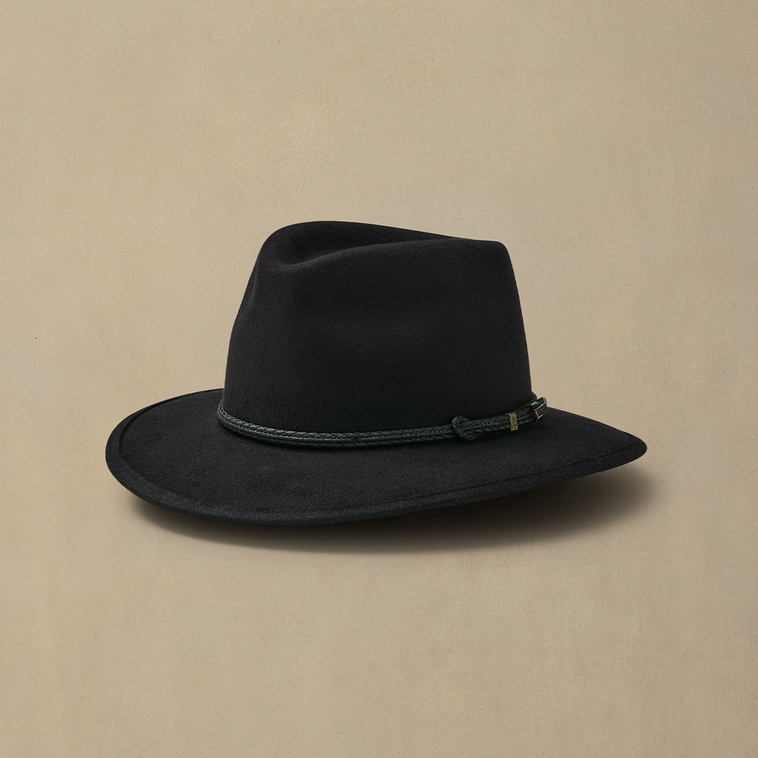 Akubra Hats - Traveller - Black