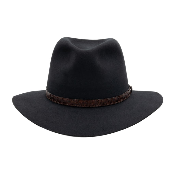Akubra Banjo Paterson hat in Graphite Grey colour – Akubra Hats