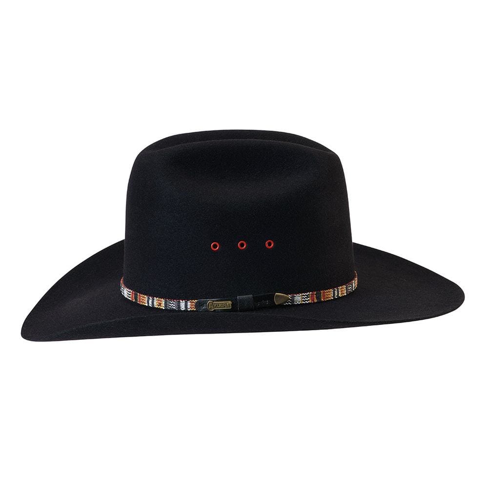 Bronco - Black | Akubra Hats.