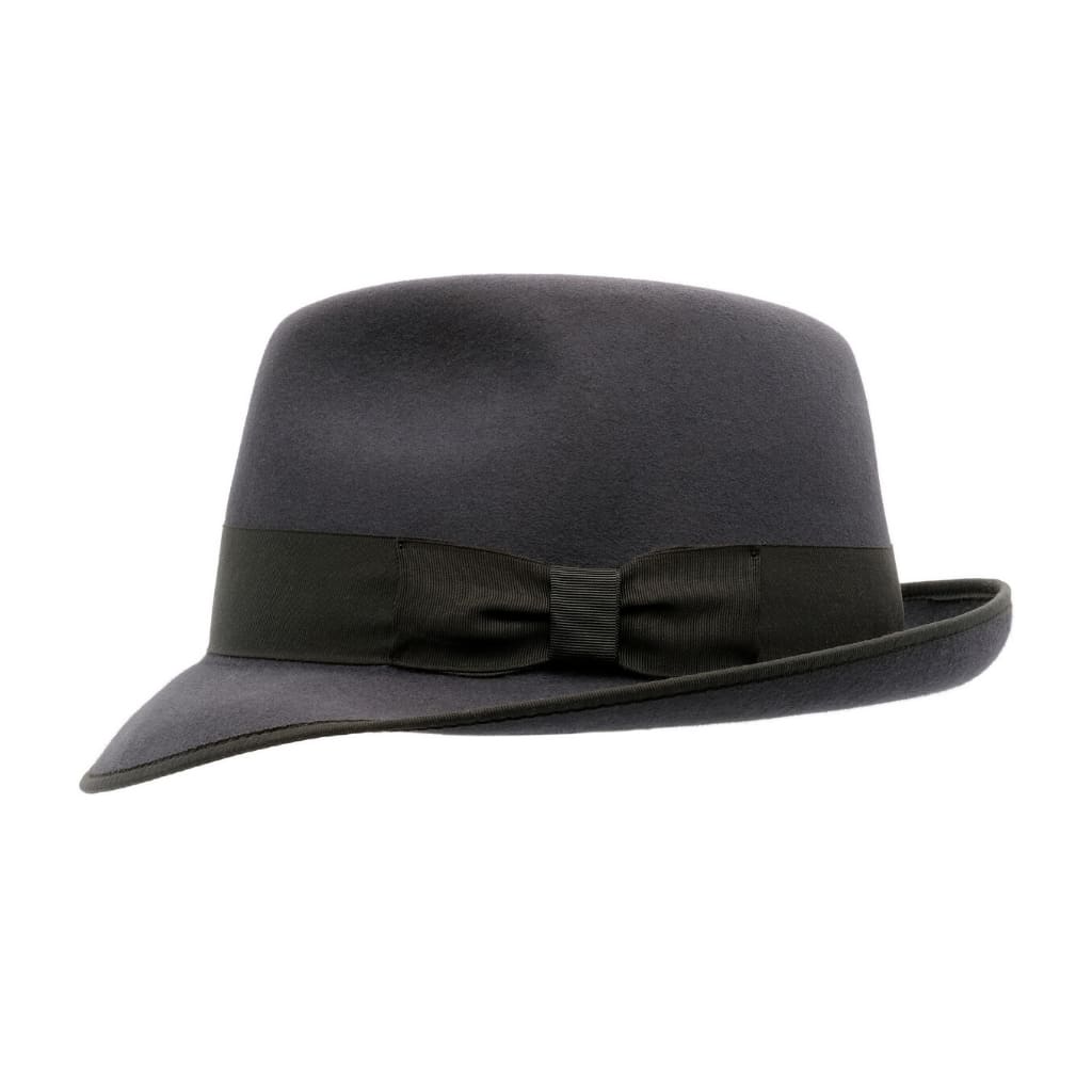 Hampton - Carbon Grey | Akubra Hats.