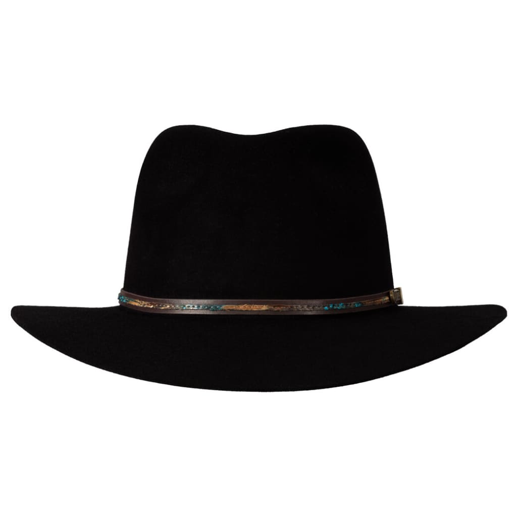 Leisure Time - Black | Akubra Hats.