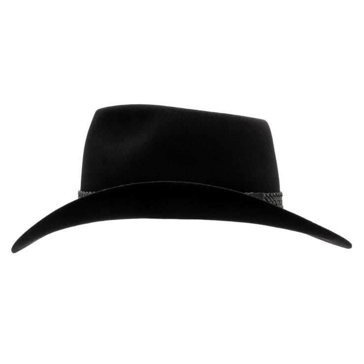 Snowy River - Black | Akubra Hats.