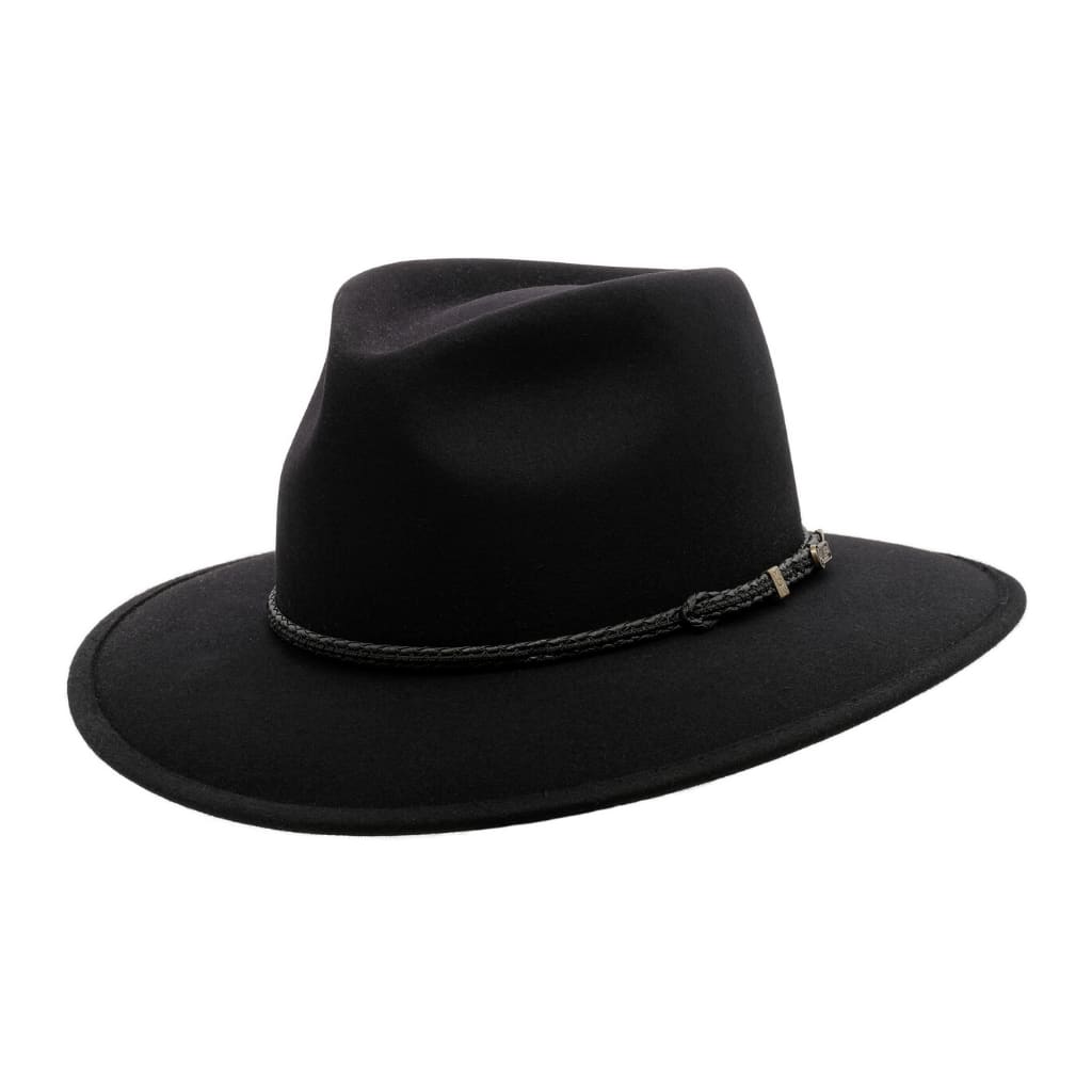 Akubra Hats - Traveller - Black