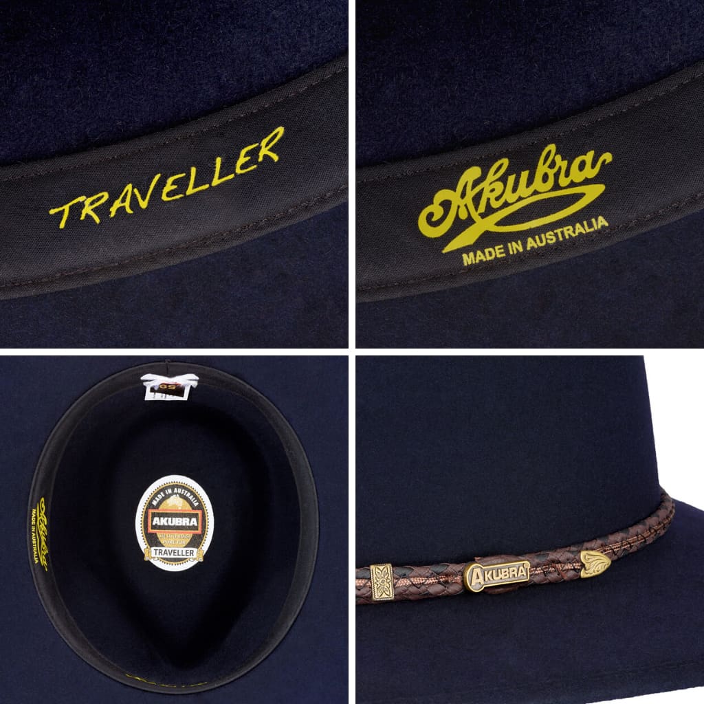 Traveller - Federation Navy | Akubra Hats.